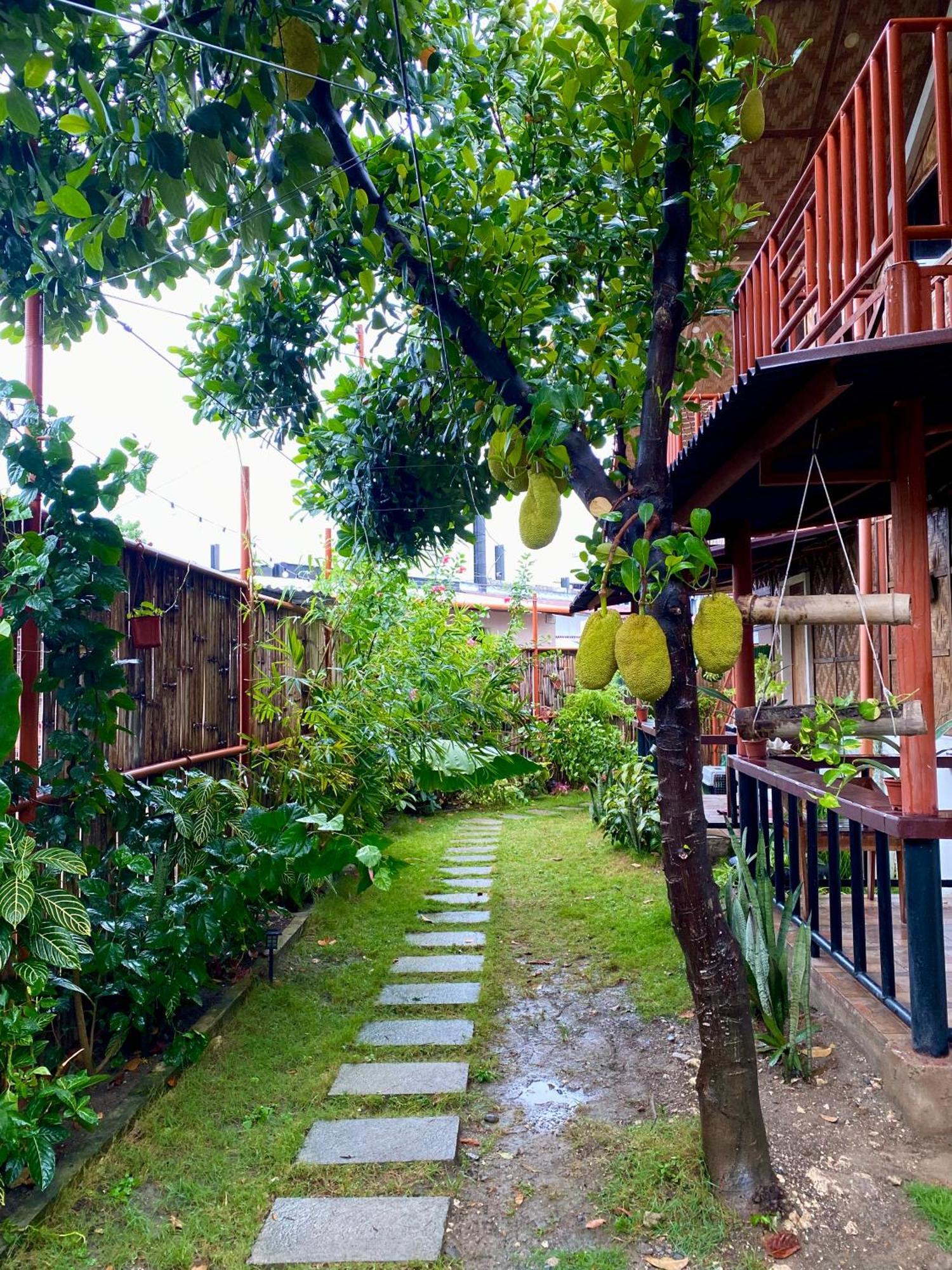 Moalboal Panagsama Beach Topbudz Hostel Bagian luar foto